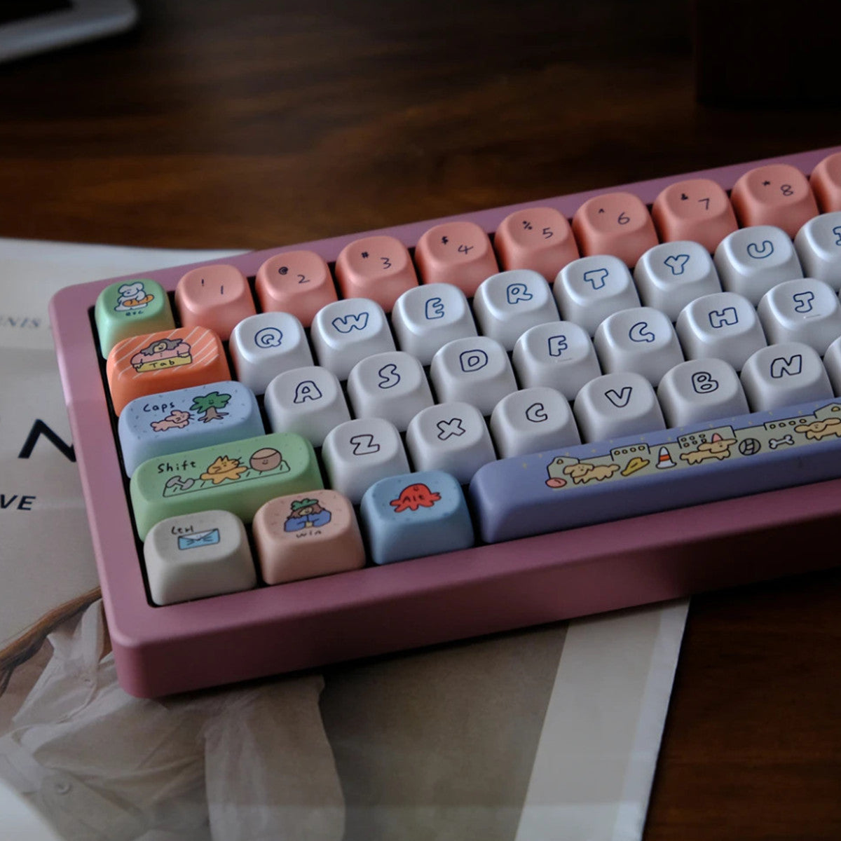 Sublimation Key Cap Suitable Gaming Mechanical Keyboard