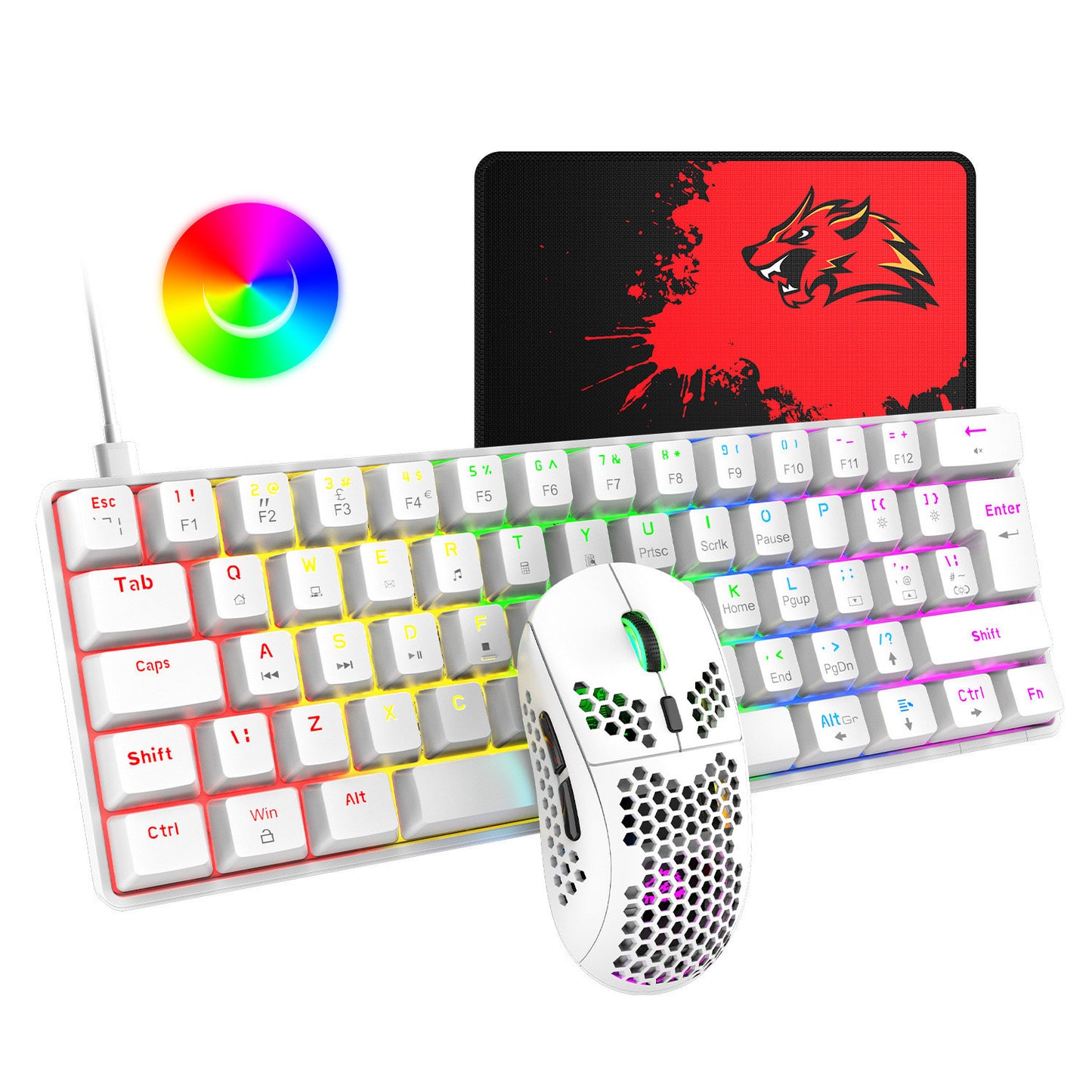 RGB Gaming Keyboard And Mouse Set