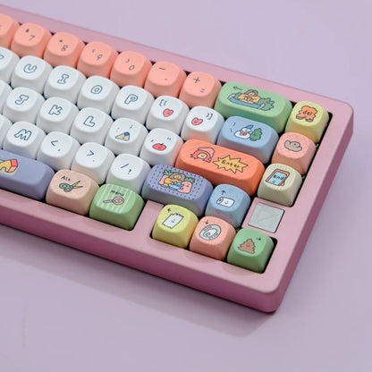 Sublimation Key Cap Suitable Gaming Mechanical Keyboard