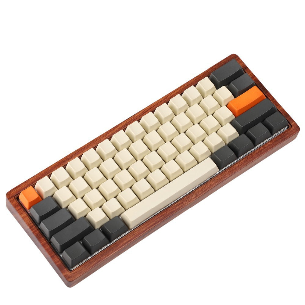 Wooden Style Mechanical Keyboard