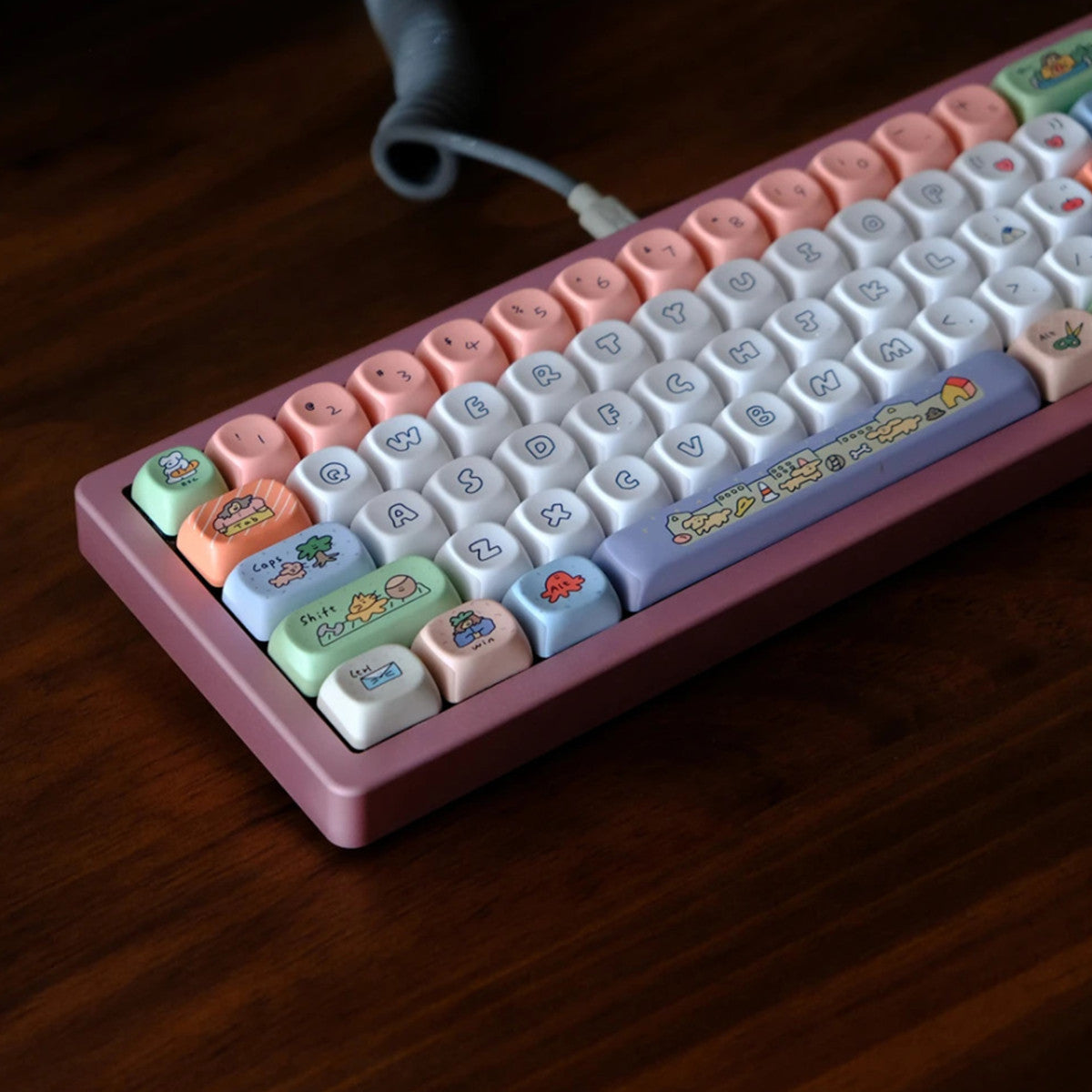 Sublimation Key Cap Suitable Gaming Mechanical Keyboard