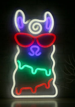 LED Neon Light, Acrylic Back Panel, Room Decoration Night Light