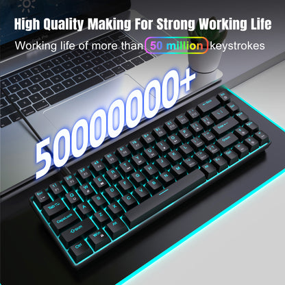 Mechanical Gaming Keyboard Double Injection