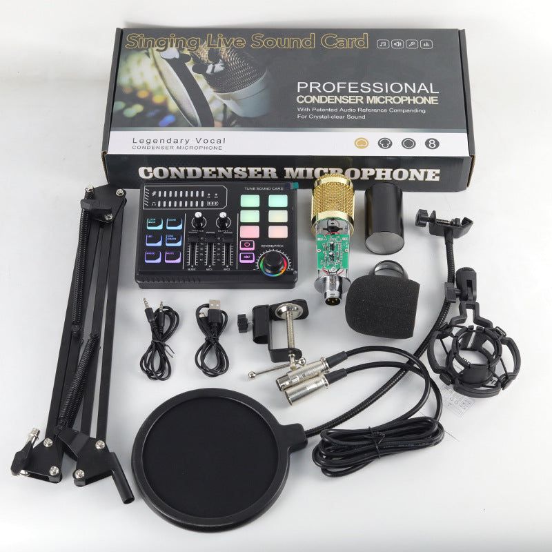 48v Large Shock Film Sound Card Live Streaming Anchor