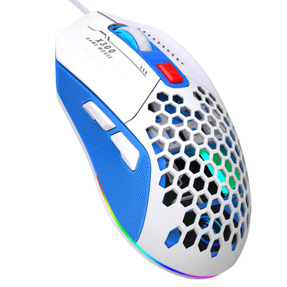 Hollow Out Wired E-sports MOUSE RGB Luminous Lightweight