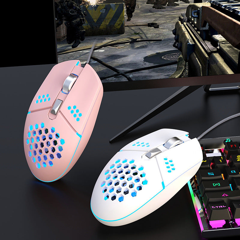 Wired Cooling Gaming Mouse