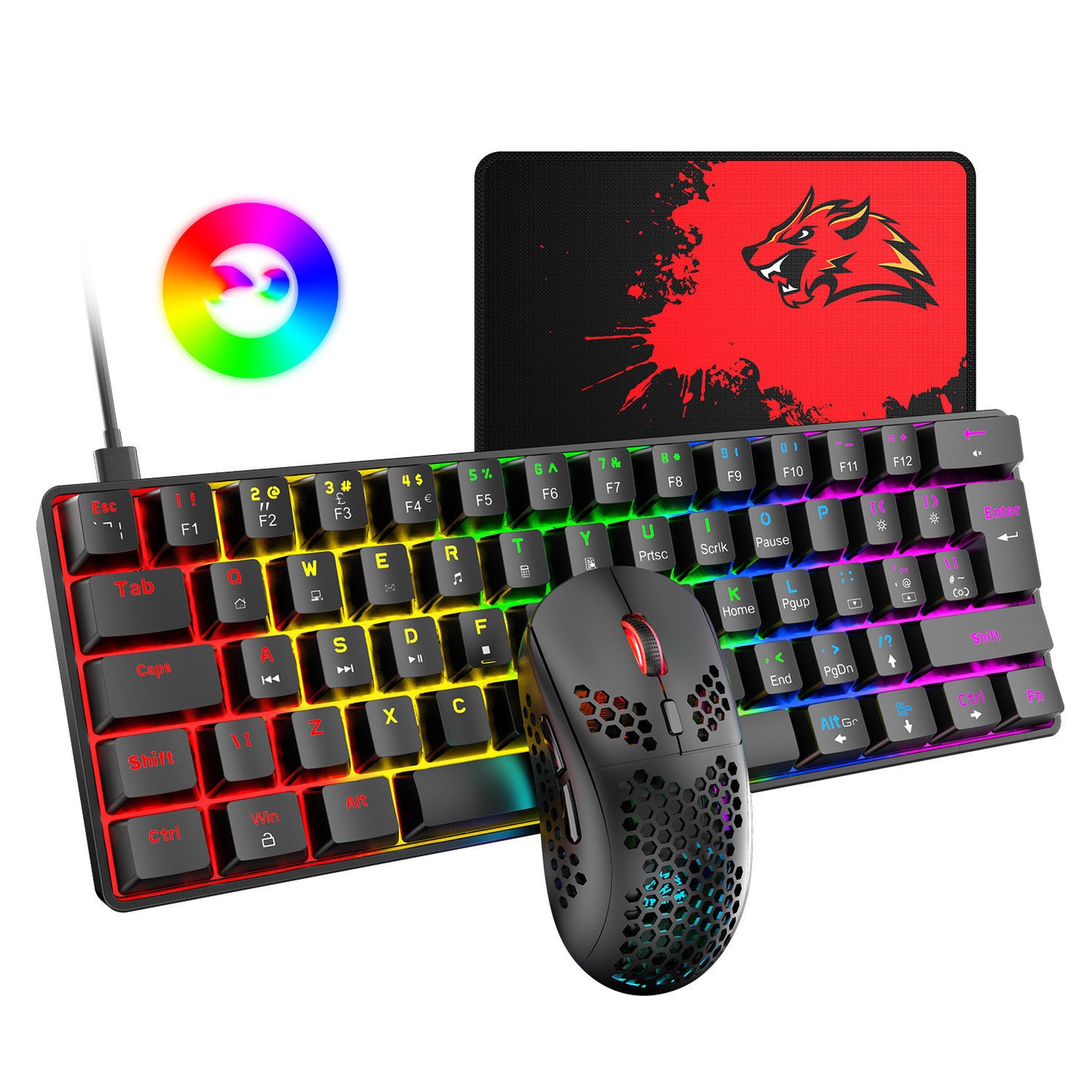 RGB Gaming Keyboard And Mouse Set