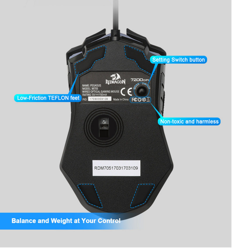 M705USB Wired Gaming Gaming Mouse