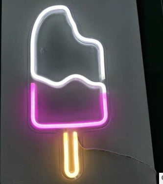 LED Neon Light, Acrylic Back Panel, Room Decoration Night Light